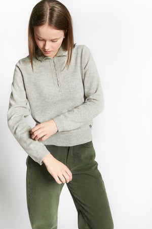 WODDEN KNIT SWEATER GREY
