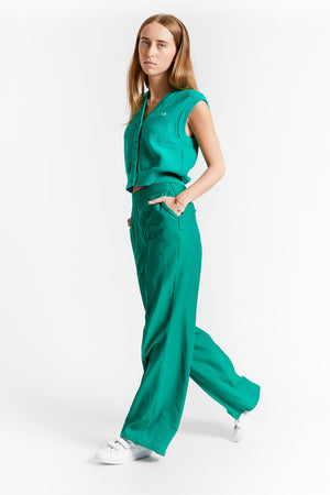 PLENTY CLASSIC TROUSERS GREEN