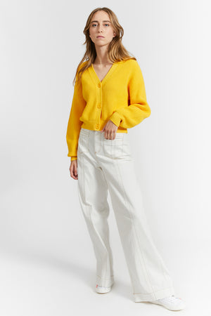 LOVE DENIM TROUSERS CREAM