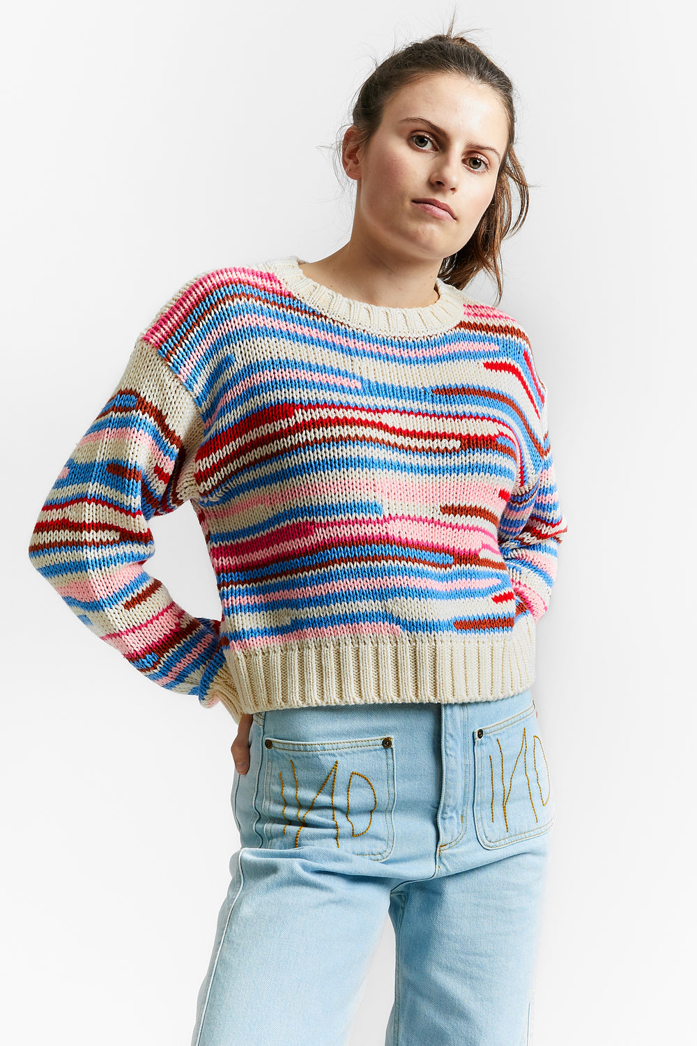 NAUTICA KNIT SWEATER RED Indee Collection
